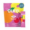 Cure Hydration - Kids Electrolyte Drink Mix | Plant-Based Pediatrician Formulated Rehydration | No Added Sugar, FSA-HSA, Non-GMO, Gluten-Free, No Artificial Flavors | 14 Packets - Fruit Punch view 1