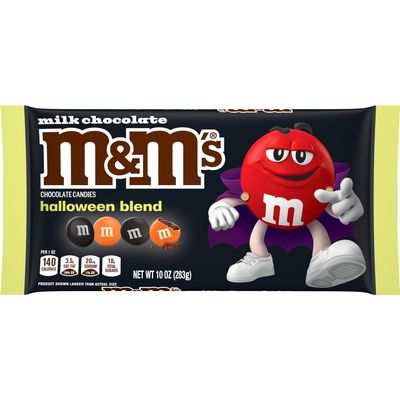 M&M'S MILK CHOCOLATE HALLOWEEN BLEND 10 OUNCES PER BAG