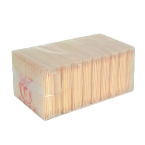 A-to-Z Supply BATP001 Toothpicks, Round, Bamboo (10 Bag/Pack)