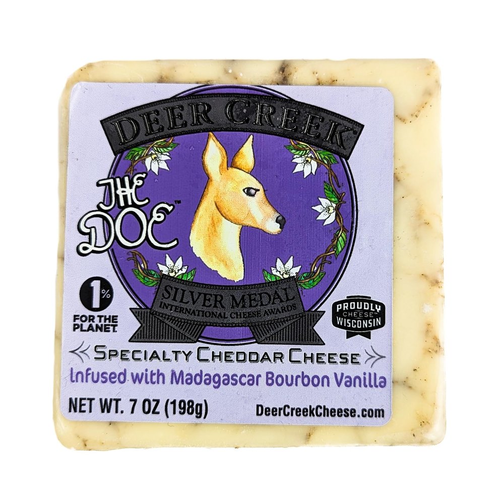 Deer Creek The Doe Specialty Cheddar 7 oz (Pack of 4)