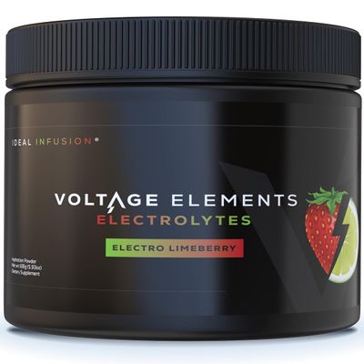 Celtic Sea Salt Electrolyte Powder: Magnesium Glycinate & Taurate - Ionic Trace Minerals & Potassium Hydration Booster - Zero Sugar, 30 Servings - Electro Limeberry