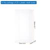MECCANIXITY Plastic Retail Boxes 2.8"x2.8"x6.1" Gift Box with Protecting Film for Candy, Cookies, Christmas, Wedding, Party Wrapping Clear Pack of 20 view 2