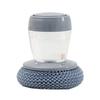 1pc Portable Kitchen Soap Dispensing Dishwashing Tool Brush Easy Use Scrubber Wash Clean Tool Kitchen Cleaning Tool view 1