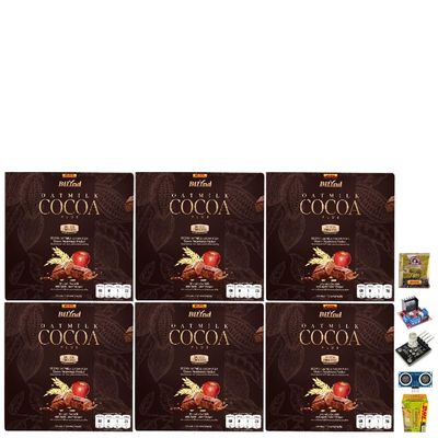 10 Sachets/Box(150g) Intense Delicious Much Mellow Fruit Snack BiLynd Oat Milk Cocoa Plus Apple Extract Set 6 By Beautygoodshop [Get Free For You Beauty Gifts]