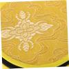 JOINPAYA Tibetan Singing Bowl Storage Bag Compact Portable Case with Elegant Design for Meditation and Buddhist Sound Bowls Versatile Pouch with Intricate Patterns view 3