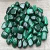 1/2 Pound Malachite Tumbled Stones, Polished Natural Malachite Rock, Genuine Malachite Stone Bulk Lot view 1