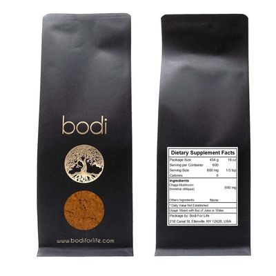 bodi : Chaga Mushroom Fine Powder | 2oz to 5lb | 100% Pure Natural Hand Crafted (4 Ounce)