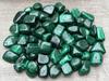 1/4 Pound Malachite Tumbled Stones, Polished Natural Malachite Rock, Genuine Malachite Stone Bulk Lot view 1