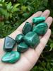 1/4 Pound Malachite Tumbled Stones, Polished Natural Malachite Rock, Genuine Malachite Stone Bulk Lot view 3