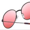 Calabria Taylor Round Pink Tint FL-41 Reading Glasses +6.00 Black Red Tortoise Women Blue Light Sensitivity FL41 Readers view 4