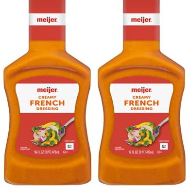 Creamy French Salad Dressing (Pack Of 2 Bottles), 16 oz. Each