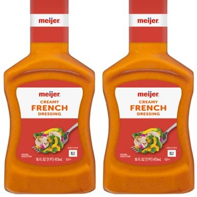 Creamy French Salad Dressing (Pack Of 2 Bottles), 16 oz. Each