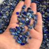 Lapis Lazuli Chips Natural Mini Lapis Lazuli Stones, Crushed Undrilled Lapis Lazuli, Semi-Tumbled Genuine Lapis Lazuli (1/8 lb) view 3
