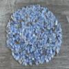 Blue Lace Agate Chips Natural Mini Blue Lace Agate Stones, Crushed Undrilled Blue Lace Agate, Semi-Tumbled Genuine Blue Lace Agate (1/8 lb) view 3