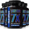 (5 Pack) Vigor 7X Pills, Official Vigor 7X Formula for Peak Performance, All-Natural Ingredients to Sustain Energy Levels, Stamina, and Overall Health, Premium Vigor7X Pastillas Review (300 Capsules) view 1