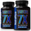 (2 Pack) Vigor 7X Pills, Official Vigor 7X Formula for Peak Performance, All-Natural Ingredients to Sustain Energy Levels, Stamina, and Overall Health, Premium Vigor7X Pastillas Review (120 Capsules) view 1
