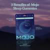 Mojo Sleep Gummies - Non-Habit Forming Sleep Aid - with Magnesium, GABA, Reishi Mushroom, L-Theanine and Melatonin - Vegan, Non-GMO - Black Berry and Plum, Pack of 1 (30 Gummies) view 3