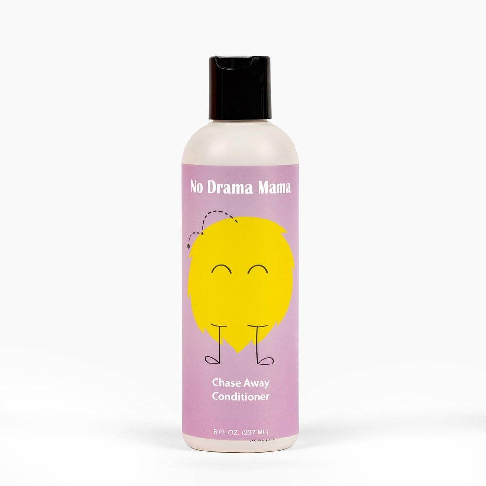 Lice Mamas Chase Away Conditioner - Natural Lice Prevention Conditioner with Spearmint & Eucalyptus for Gentle, Lice-Free Hair - Kid-Safe Lice Conditioner Hydrates & Nourishes for Healthy, Smooth Hair
