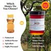 Julbernardia Blossom Organic Raw Honey in Glass Jar, Raw Organic Honey Extracted from Wild Honeycombs in Zambia Woodlands, Unpasteurized Miel de Abeja Organica, 12.35oz view 3