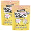 Max Mallow Sugar Free Marshmallows - Keto Friendly, Perfect for S'mores, Hot Chocolate, and Baking with Zero Sugar Snacks, Smores Mct Oil Zero Sugar Marshmellow Marshmallow Birthday Cake, 2 Pack view 1