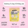 Max Mallow Sugar Free Marshmallows - Keto Friendly, Perfect for S'mores, Hot Chocolate, and Baking with Zero Sugar Snacks, Smores Mct Oil Zero Sugar Marshmellow Marshmallow Birthday Cake, 2 Pack view 4
