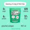 Max Mallow Sugar Free Marshmallows - Keto Friendly, Perfect for S'mores, Hot Chocolate, and Baking with Zero Sugar Snacks, Smores Mct Oil Zero Sugar Marshmellow Marshmallow Mint Chip, 2 Pack view 4