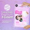 paper2eat Frosting Sheets Premium 8.5 x 11 - 3 Count - White Edible Icing Sheets - Kosher Certified view 2