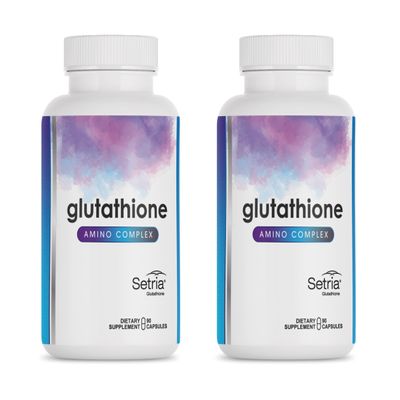 14-in-1 Advanced Absorption Antioxidant, Dual-Action Support: Setria & NAC, 5 Patented Ingredients, for Energy, Skin, Detox, Immune Defense & Mental Clarity 90 Capsules (Pack of 2)