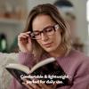 EYEBOGO Kaylee Stylish Reading Glasses for Women, Readers for Women, Womens Reading Glasses (2-Pack, 4.50) view 3