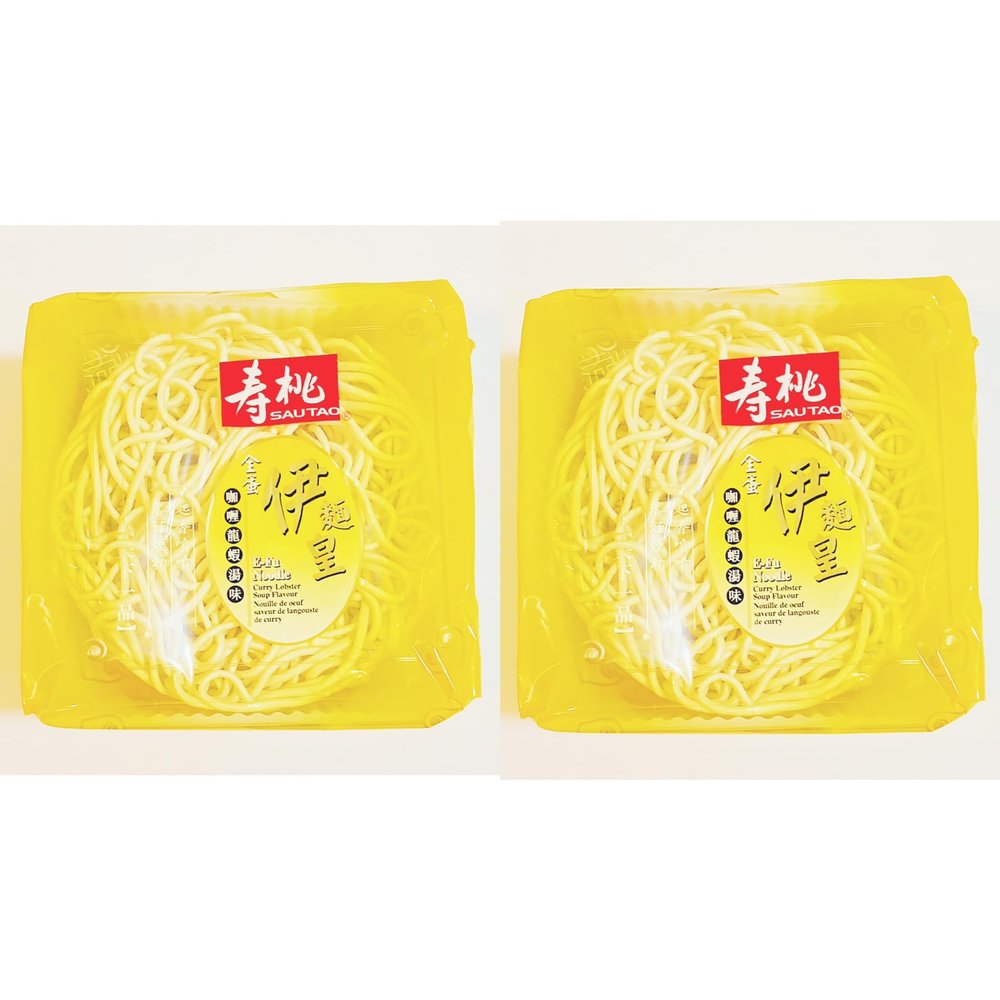 E-Fu Noodle,Curry Lobster Soup Flavour Noodle,5.6 Oz,2 Pack