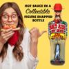 BAD ASS Premium Hot Sauce Try if you dare! Perfect Gourmet Gift for the Hot Sauce Fan (Tri Pepper) view 3