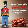 BAD ASS Premium Hot Sauce Try if you dare! Perfect Gourmet Gift for the Hot Sauce Fan (Bacon Reaper) view 2