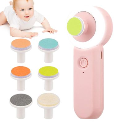 Children's Nail Scissors -Toddler Nail Clippers, Electric Toddler Nail Care | Small Nail Cutters for Kids, Low Noise and Vibration Toddler Toes Fingernails Care, Nail Grooming Kitt for Newborns Kids