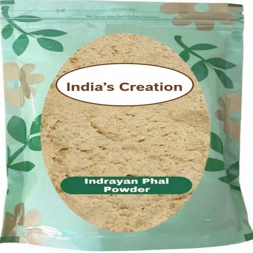 Indrayan Phal Powder-Citrullus colocynthis-Raw Herbs-Indrain FAL-Tumba-ndrayun-Bitter Apple-Jadi Booti-Single Herbs (100 Gram)