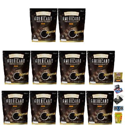 30 Sachets/Pack(150g) Successmoree Americano Coffee Arabica Roasted Delicious Intense Fragrant Premium Fruit Snack Set 10 By Beautygoodshop [Get Free For You Beauty Gifts]