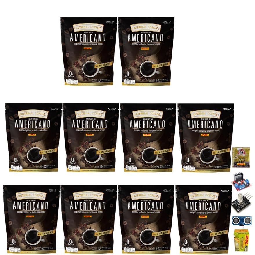 30 Sachets/Pack(150g) Successmoree Americano Coffee Arabica Roasted Delicious Intense Fragrant Premium Fruit Snack Set 10 By Beautygoodshop [Get Free For You Beauty Gifts]