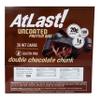 AtLast! Nutrition Double Chocolate Chunk Protein Bars Low Carb, Keto-Friendly, High Protein, Gluten-Free, Low Sugar Snack 20g Protein, Only 3g Net Carbs Box of 12 view 2