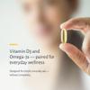 Oxiceutics - D&O Glow - 4000 IU D3 (100 mcg) - Vitamin D3 + High DHA Omega-3 - Natural Lemon Flavor - 30 Capsules view 3