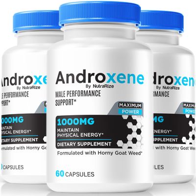 (3 Pack) Androxene Pills, Official Androxene Formula For Men, Premium Androxene Male Capsules, All-Natural Support For Energy, Stamina, Health & Performance, Androxene Pastillas Review (180 Capsules)
