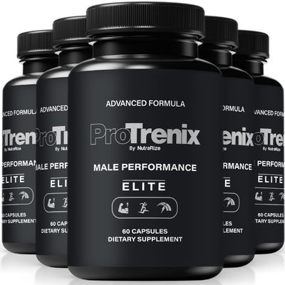 (5 Pack) Protrenix - Official Protrenix Pills For Men, Ultra Premium Protrenix Elite Male Formula To Support Natural Energy, Lasting Stamina and Peak Performance, Pro Trenix Caps Review (300 Capsules)
