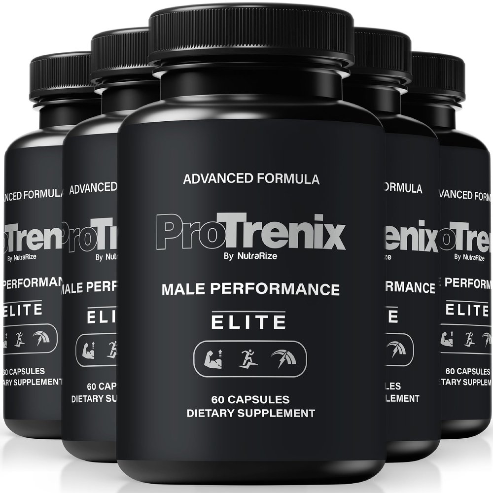 (5 Pack) Protrenix - Official Protrenix Pills For Men, Ultra Premium Protrenix Elite Male Formula To Support Natural Energy, Lasting Stamina and Peak Performance, Pro Trenix Caps Review (300 Capsules)