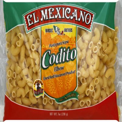 El Mexicano, Codito Pasta, 7 Ounce