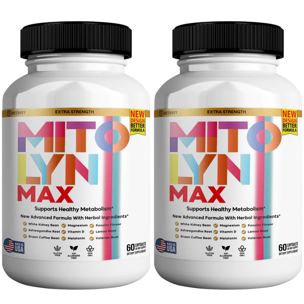 GREENVIFY Mitolyn Max - Advanced Daily Formula (Pack of 2)