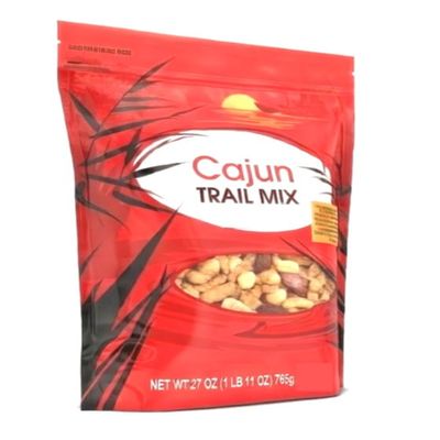 Cajun Trail Mix: Sweet & Spicy Blend Of Peanuts, Butter Toffee Nuts, Cajun & Honey Sesame Sticks, Toasted Corn, Almonds, Great Snack Snacking Travel Food, 27oz Jumbo Value Bag