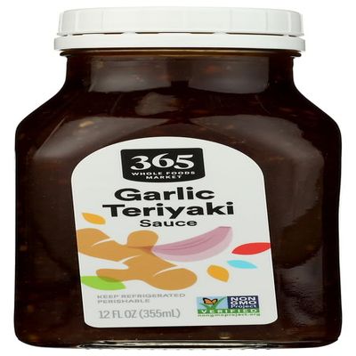 365 by Whole Foods Market Garlic Teriyaki Sauce, 12 FZ