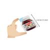AGADE MiniNutella Mini Cups 20 Single Serve Snack Packs (0.52 oz Each) + 20 Individually Wrapped Spoon - Valentines Chocolate Treats, Coworker Gift Ideas, Snacks, Back to School. with , Made in Germany view 2