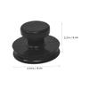 ibasenice Singing Bowl Handle Lifter for Meditation Bowls for Sound Healing and Buddhist Practices and Strong Absorption view 2