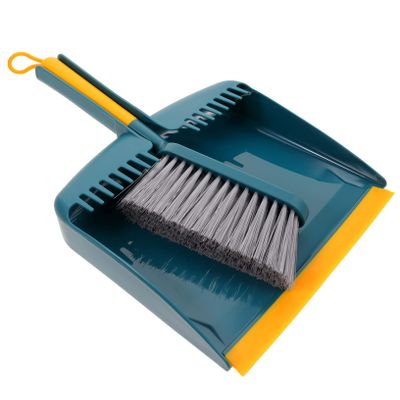 OHPHCALL Small Broom and Dustpan Set Durable Handheld Cleaning Tools for Kitchen and Home Deep Concave Dustpan Design for Easy Compact Storage Space-Saving