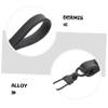 HOODANCOS 5pcs Zipper Pull Replacement Kit for Jackets Luggage Coats Black Leather view 2