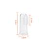 Anneome 2pcs Finger Toothbrush and Oral Transparent Boy Girl Teething Brush for Gentle Gum Massage and Teeth Cleaning view 2